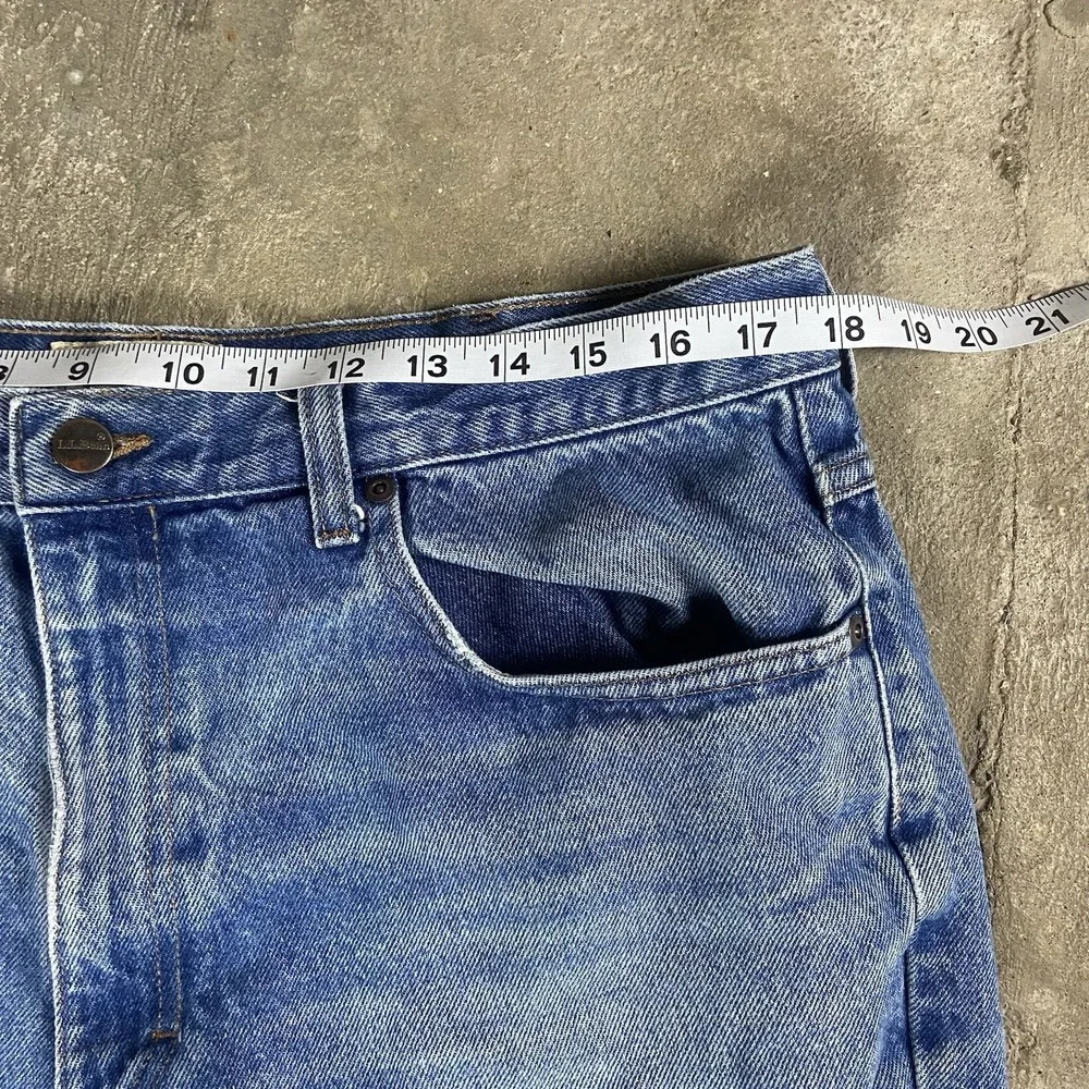 Vintage L.L.Bean Jeans Size 37x29 Blue‎ Denim Medium Wash Straight Classic Fit
